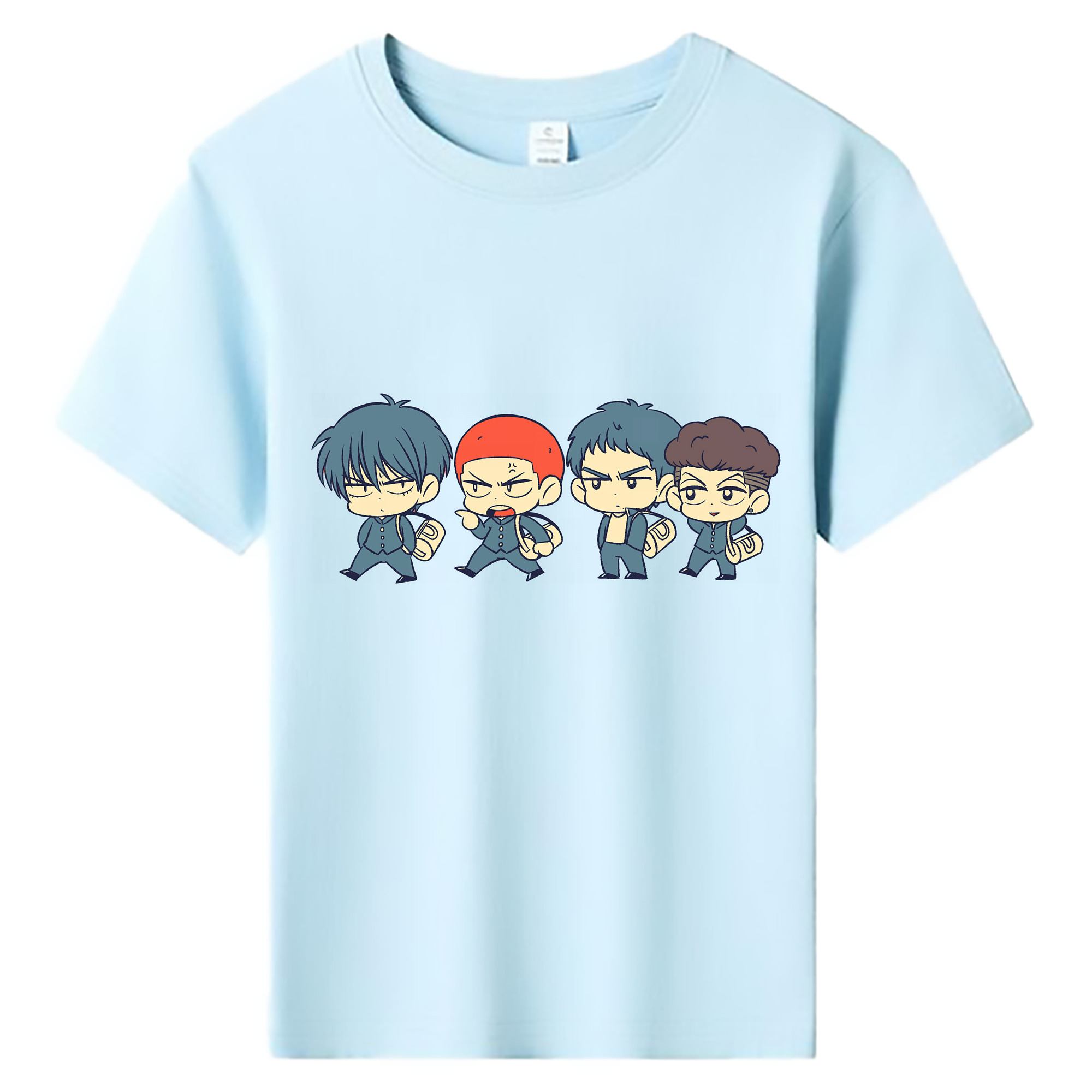 （画像用） SLAM DUNK／スラムダンク 綿100％キッズTシャツ（フロントプリント）